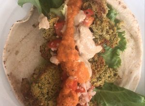 Una foto de Falafel horneado