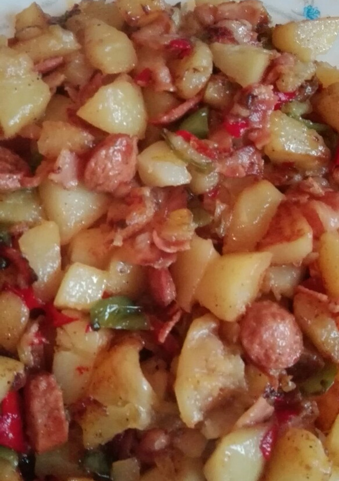 Una foto de Patatas salteadas estilo alemán