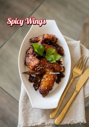 Foto resep Spicy Wings (Versi Kering)