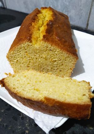 Una foto de Budín de mandarina 🍊