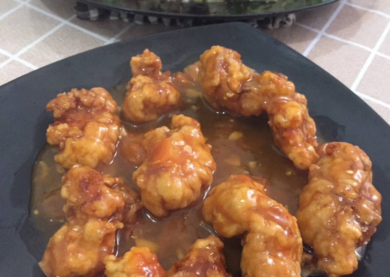 Ayam krispy asam manis
