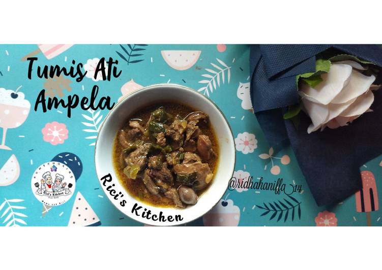 Resep Tumis Ati Ampela Anti Gagal