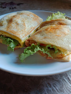 Foto resep Sandwich Roti tawar telur nugget