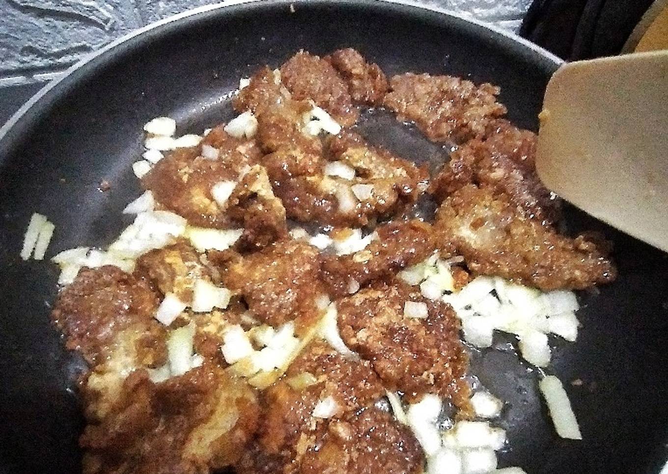 Daging Sapi Maizena Bumbu Marinasi