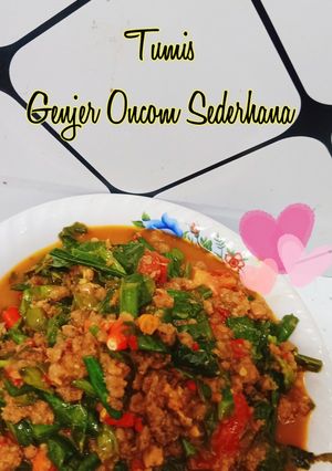Foto resep Tumis Genjer Oncom Sederhana