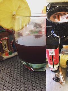 Una foto de Hot Red Wine