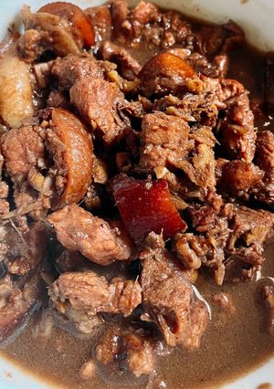 Hình của món Thịt giả cầy.