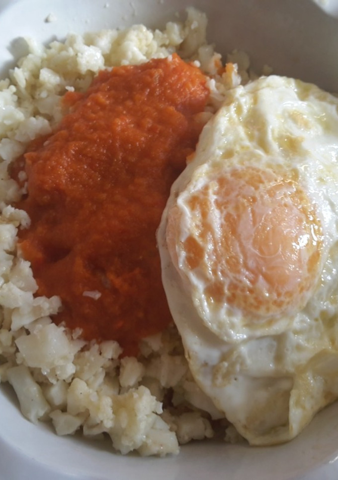Una foto de Coliflor a la cubana