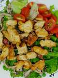 Salad ức gà nướng