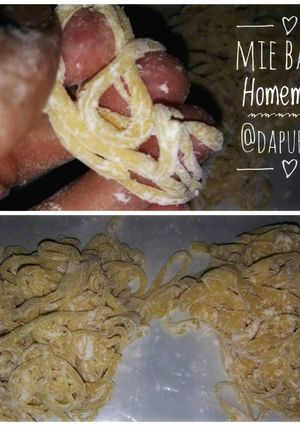 Foto resep Mie Homemade tanpa mesin