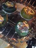 Zapallito relleno con carne