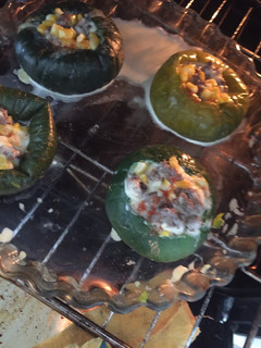 Una foto de Zapallito relleno con carne