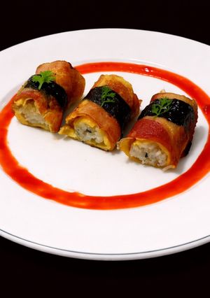 Hình của món SP.0846 - Cơm Cuộn Bacon.