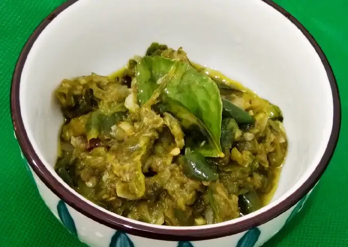 Sambel Cabe Ijo Daun Jeruk