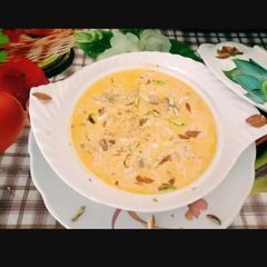 A picture of Delicious tasty carrot kheer.