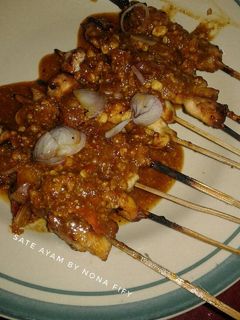 Foto resep Sate Ayam & Saus Kacang