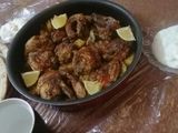 صينية دجاج بالخضار 😋