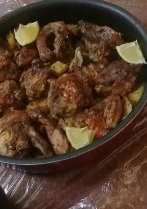 صورة لوصفة صينية دجاج بالخضار 😋