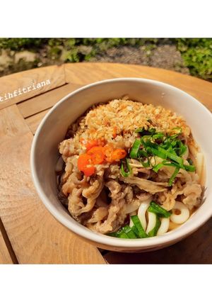 Foto resep Niku Udon ala Marugame 🍜