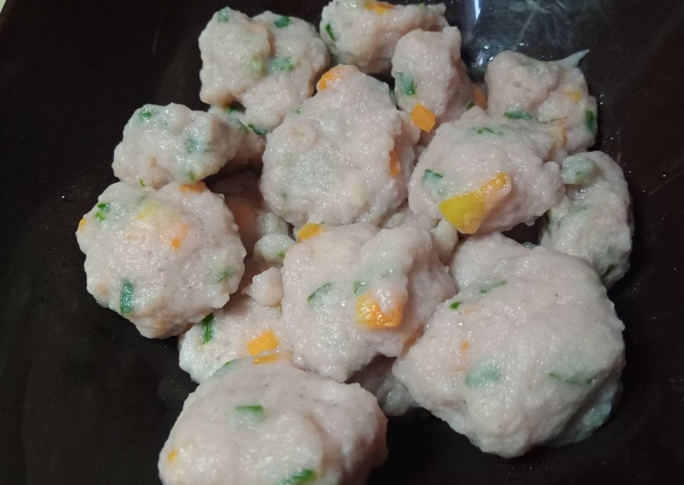 60. Bakso Udang Homemade