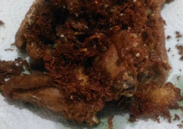 Resep Ayam kampung goreng lengkuas Anti Gagal