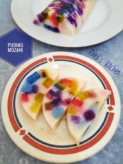 Foto resep Puding Mozaik