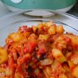 Kentang Udang Sosis Balado