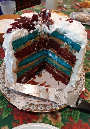 Una foto de Torta Cookpad de "Terror" y "Color"