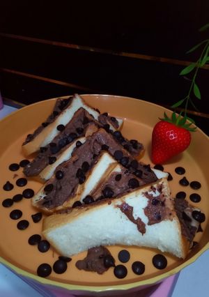 Foto resep Sandwich Selai Es Krim Chocochip