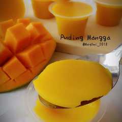A picture of Puding Mangga.