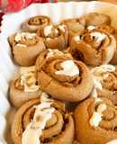 Rollos de canela saludables