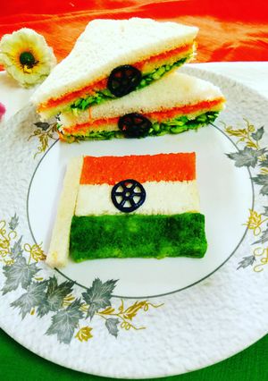 A picture of Tricolour Sandwich.