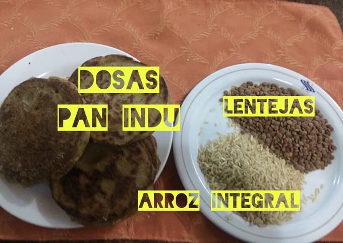 Pan Indu : o Dosas Vegano: es un pan fermentado por 24 horas Receta de Eddy  Moreno de Suarez- Cookpad