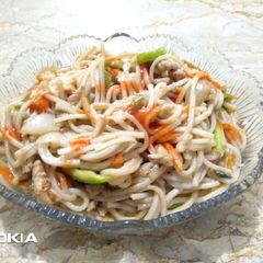 A picture of Chicken Chowmein.