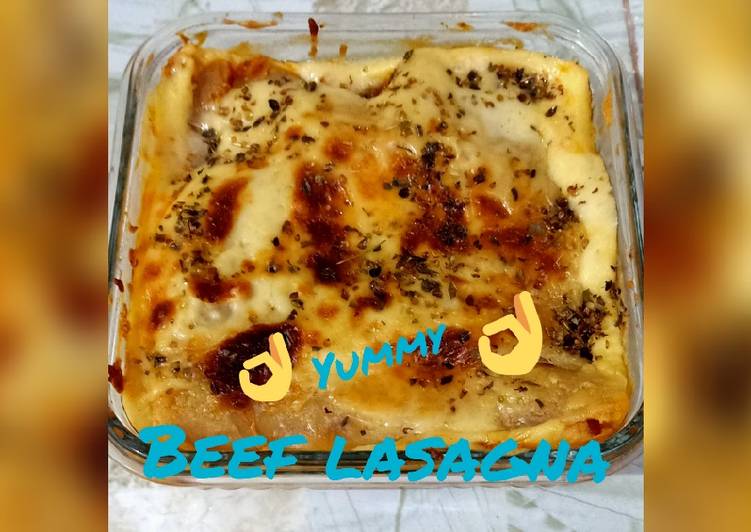 Resep: EnakBeef Lasagna Praktissss