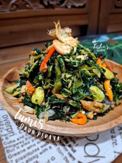 Foto resep 218. Tumis Daun Pepaya