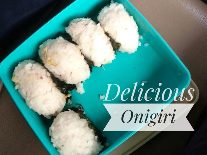 Cara Gampang Membikin Resep  Onigiri simple&amp;amp;cepat yang Bisa Manjain Lidah, Lezat Sekali
