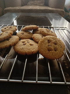 A picture of Chocolate chip cookies 🍪.