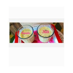 A picture of Masala Milk.