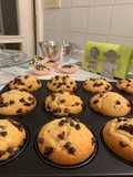 Muffin con gocce di cioccolato (Fiorenza Santamaria)