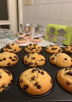 Foto di Muffin con gocce di cioccolato (Fiorenza Santamaria)