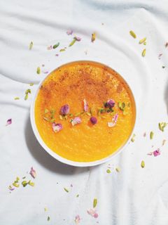 عکسی از دستور شله زرد