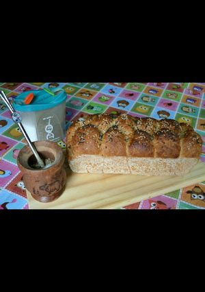 Foto principal de Pan de molde con harina integral, avena y salvado de trigo🌺