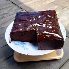 A picture of Brownkus filling coklat ekonomis.