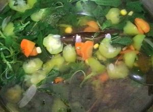 Foto resep Sayur Bayam Brambang Salam