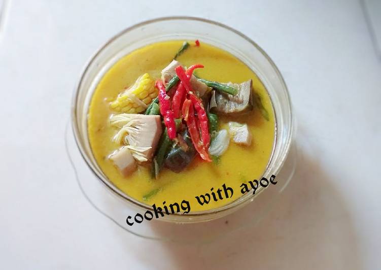 Bagaimana Membuat Sayur lodeh gurih, Sempurna