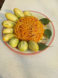 A picture of My African salad.