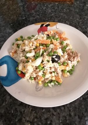 Una foto de Ensalada de arroz