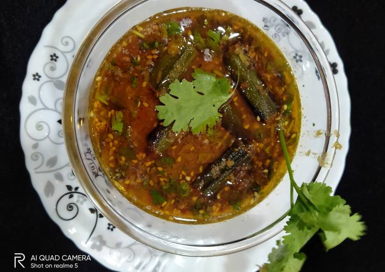 Easiest Way to Prepare Homemade Spicy bhindi masala