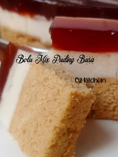 Foto resep #048 Bolu Mix Puding Busa